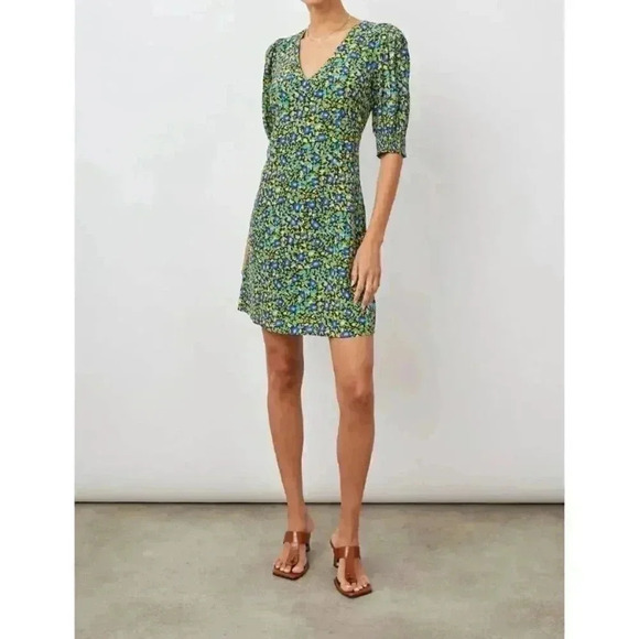 NWT Rails Roma Abstract Garden Floral Dress size Small - Picture 13 of 13